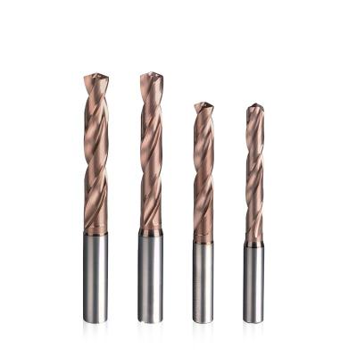 China Precision and Efficiency with Carbide Drill Bits Milling Shank FS-PT/PC Series Grootte 3XD Te koop