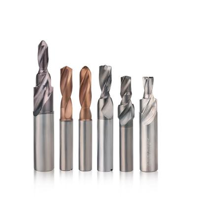 Chine customized made nano coated Custom carbide drill with coolant hole à vendre