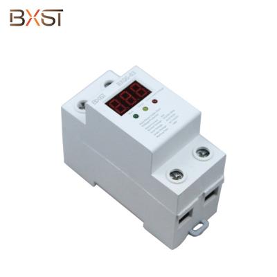 China BX-V001-D Residential/Multipurpose Din Rail Wiring Home LED Digital Voltage Protector Single Phase 230V, Voltage Protector Socket for sale