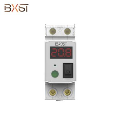 China BX-V131 Din Rail 2 Pole Led Digital Display Adjustable Smart Circuit Breaker And Current Limiter Fuse Breaker 35.5*68.5*82mm for sale