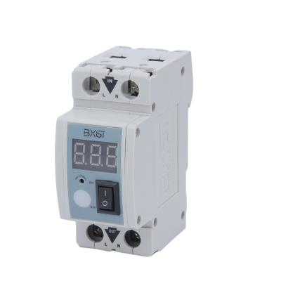 China Cheap BX-V130 220V Miniature Circuit Breaker Electronic Circuit Breaker DIN Rail Series Protector BX-V130 for sale