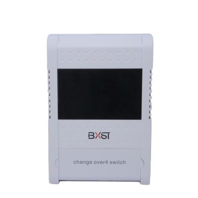 China Fireproof PC BX-COV018-D LED Digital Display Electrical Auto Changeover Over Switch With High Power And Four Phases for sale