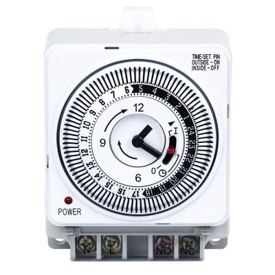 China High Quality AC240v Programmable Mechanical Timer 60Hz Timer Socket Timer Switch With Transparent Dust Cover for sale