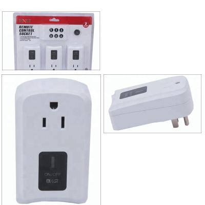 China BX-RSC069 USA Standard Residential / Multi-Purpose Universal Wireless Remote Control Socket, Auto Smart Socket for sale