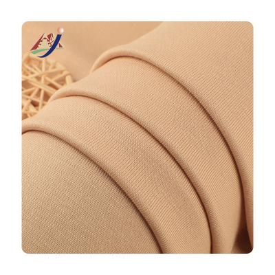 China Anti Pill Factory Direct Sale 50s Rayon Fabric 1X1 Single Sided Ribbed Well Knit Fabric Home Wear T-shirt Fabric for sale