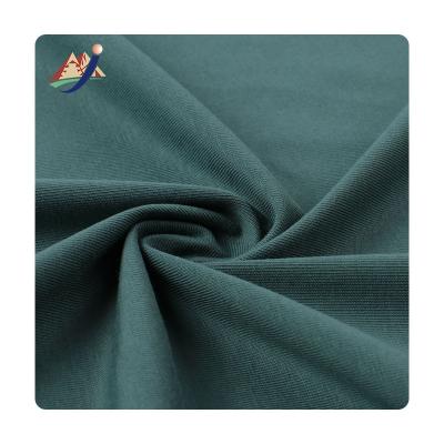 China Factory Outlet 95% Cotton 5% Cotton Spandex Fabric Double Faced 100% Silk Spandex Jersey Fabric for sale