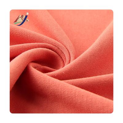 China Stain repellent 40 pull back double sided sweatclothgolf wear fabric golf wear cotton spandex fabric spring summer loungewear t-shirt fabric for sale