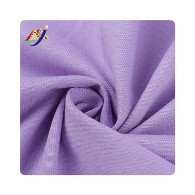 China High Quality Anti-Static China Made Plain 26S Cotton Compact 100% Cotton Jersey Fabric for sale