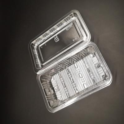 China Chuo Kagaku Disposable Low Price Rectangular Transparent BBQ Grill BBQ Spits Container for sale