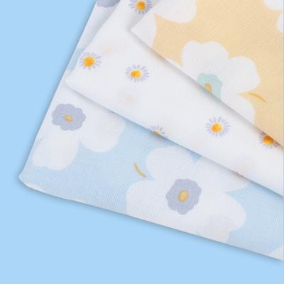 China Baby Double Gauze Print Fabric Double Gauze Blanket 110X110 for sale