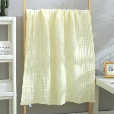 China Class A Healthy Wormwood Cotton Gauze Fabrics Yellow 100m / Roll for sale