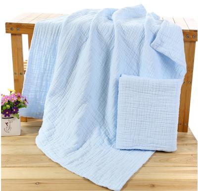 China 58 inch Baby Bamboo Gauze Fabric By The Yard Newborn Swaddle Blankets for sale