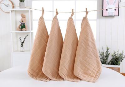 China Anti tela tecida 175X135 estática de Gauze Fabric Brown Tan Gauze do algodão à venda