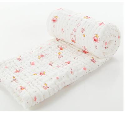 China Eco Vriendschappelijk Natuurlijk Gauze Fabric Baby Gauze Blankets 100m/Broodje Te koop