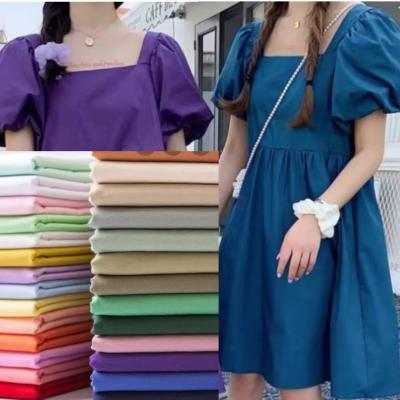 Κίνα 40SX40S 140X100 Cotton Gauze Fabrics 135-142GSM Woven Man Shirt Lady Skirt Fabric προς πώληση