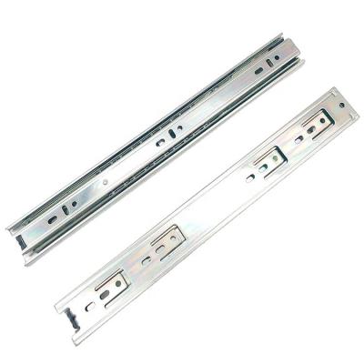 China Modern Drawer Slides Rail 42MM Full Extension Ball Bearing Telescopic Slides for sale