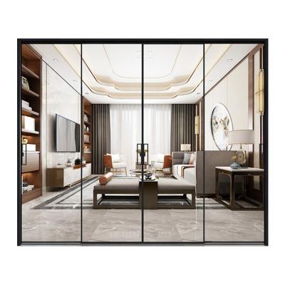 China waterproof & Healthy Insulation& WANJIA Energy Saving Cheap Price Fire Rated Aluminum Sliding Doors for sale