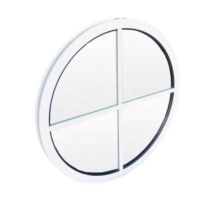 China waterproof & Healthy Insulation& energy saving upvc round window for sale