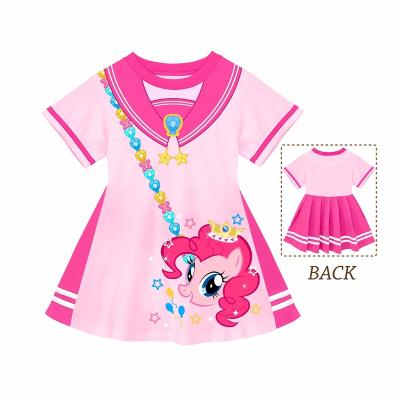 China Breathable Cute Cartoon Design Summer Cute Short Sleeves Dress for sale