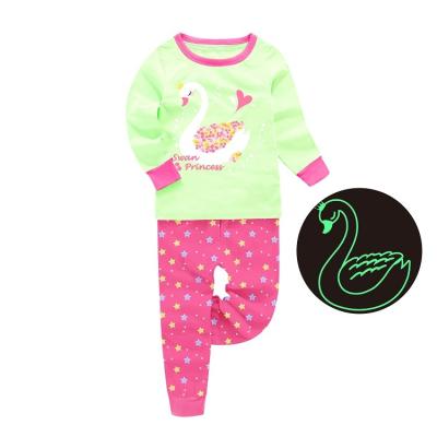 China Wholesale High Quality Cartoon Pajamas 100 Cotton New Design Children Pajamas Set for sale