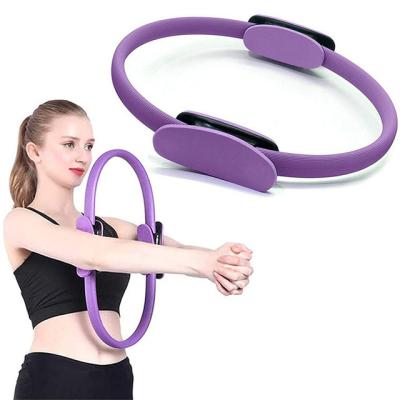 China High Quality Exercise Accessories for Home Exercising Pilates Ring Muscle Circle Fitness Workout Tool Exercise Yoga Ring Professional Fitness Circle Workout Yoga Ring for sale