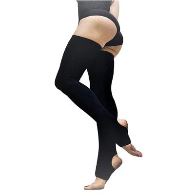 China Cotton Women Over The Knee Stockings Poles Dance Gymnastics Yoga Gym Sport Gaiters Warm Seamless Leggings for sale