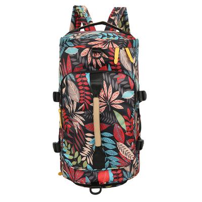 China Sports Shoulder Duffel Bag 2021 Latest Hot Sale Outdoor With Shoes Compartment Laptop Carry On Overnight Polyester Day Pack Backpack Bag for sale