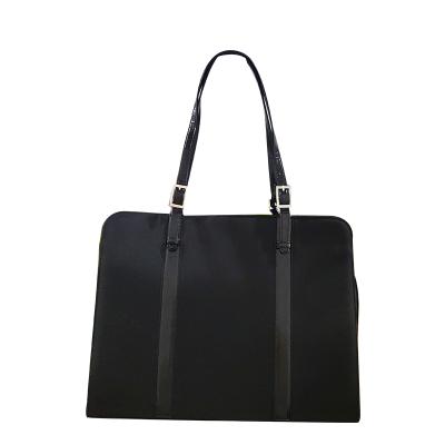 China Japanese style large capacity business lady black handbag for sale