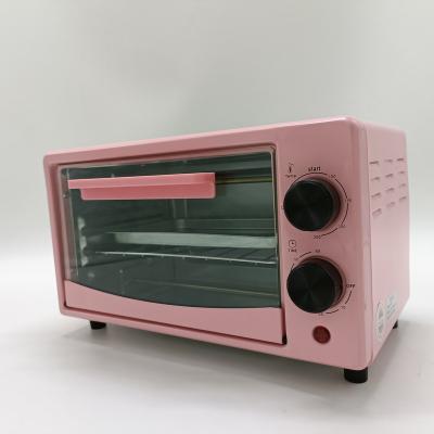 China Hotel Pink 12L Home Kitchen Mini Electric Oven Baking Pizza for sale