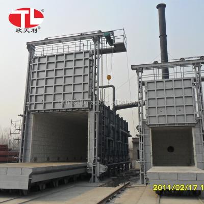 China Heat Treatment Trolley Hearth Gas Heat Treatment Furnace for sale