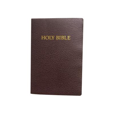 China Advertising/education/promotion manufacturer direct selling cheap leather cover bible book printing service for sale