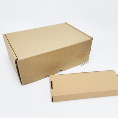 China Viable Wholesale Custom Small Folding Makeup Brush Logo Corrugated Paper Box Packaging For Cosmetic for sale