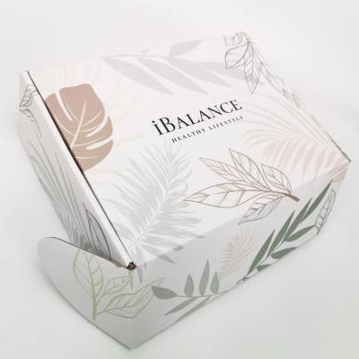 China Viable Packaging Custom Shipping Apparel Scarf Cheapest Corrugated Paper Box for sale