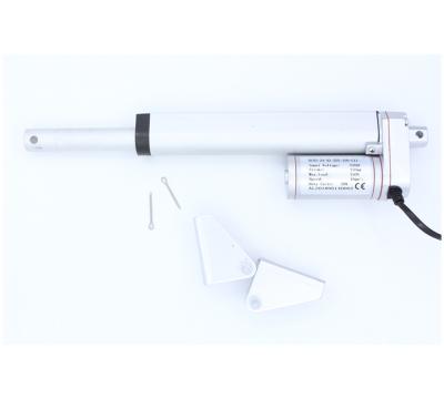 China Waterproof 650mm Stroke Linear Actuator With Radio With Brackets 220lbs Pound Max Lift For Scissor Lift for sale