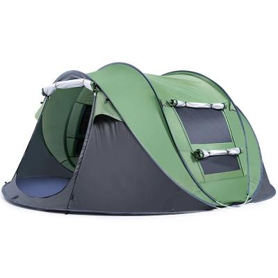 China Durable Outdoor Waterproof Bedroom Large Screen Camping Tents Family Camping Tent 4 Person Outdoor for sale