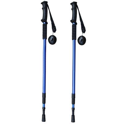 China Adjustable Telescopic Rise Sticks Shockproof Anti Slip Canes Foldable Trekking Poles Rise for sale