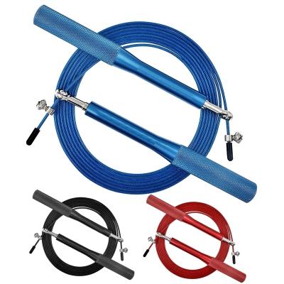 China Durable Professional Elevated Fast Jump Rope With Aluminum Handle Speed ​​Skipping Rope for sale