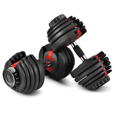 China Durable Adjustable Dumbbell Gym Equipment Professional Fitness Dumbles Weights Gym Dumbbells for sale