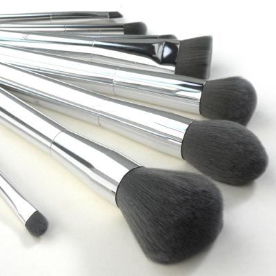 China Angular Blush FACELANDY Cosmetic Brushes Goat Hair Makeup Brushes Natural Hair Double Eyeshadow Master Brush Makeup F-MY002 for sale