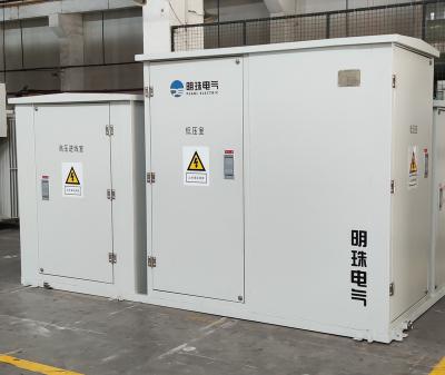 China Three phase power supply 11kV 35kV 500kVA-2500kVA padmounted transformer for sale