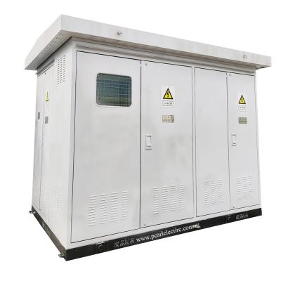 China Power supply compact substation 1600KVA 10-0.4kV oil type pre-fabricated substation for sale