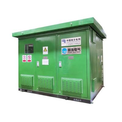 China Power Supply 630kVA 6kV To 0.4kv Compact Substation Prefabricated European Type EEU Substation for sale