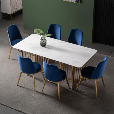 China Modern Rectangular Storage Dining Table Family Dining Table with Single Rectangular Dining Table and Chair for sale