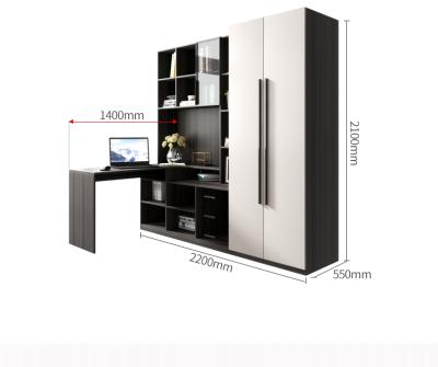 China Storage Office Corner Bookcase One By The Wall Corner Bedroom Bookcase Combination Student Computer Desk Living Room Simple Modern Cabinets for sale