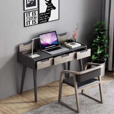 China Modern Design Simple Modern Bedroom Style Nordic Desk Chair Writing Home With Drawer Study Office Apartment Small for sale