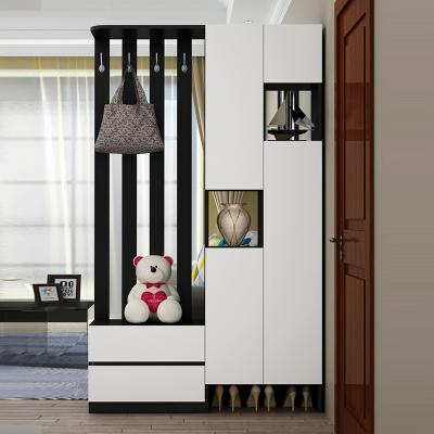 China Modern minimalist storage porch partition cabinet, multifunctional front door porch hall cabinet, shoe coat cabinet for sale