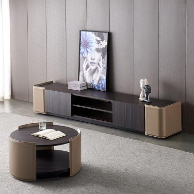 China New Minimalist Modern Design TV Cabinet Italian Small Apartment Cabinet Coffee Table Home Minimalist Modern Nordic Style Living Room for sale