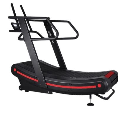 China 1690*485mm Commercial Gym Equipment Running Machine No Power Treadmill For Max Fitness for sale