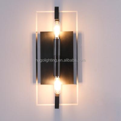 China Modern Hotel Amazon Brass Outdoor Copper Wall Light Modern Indoor Bedroom Led Wall Light Restoration Hardware Lamp for sale