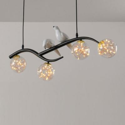 China Traditional Modern Luxury Gold Pendant Lights Creative Home Lighting Chandelier For Living Room for sale